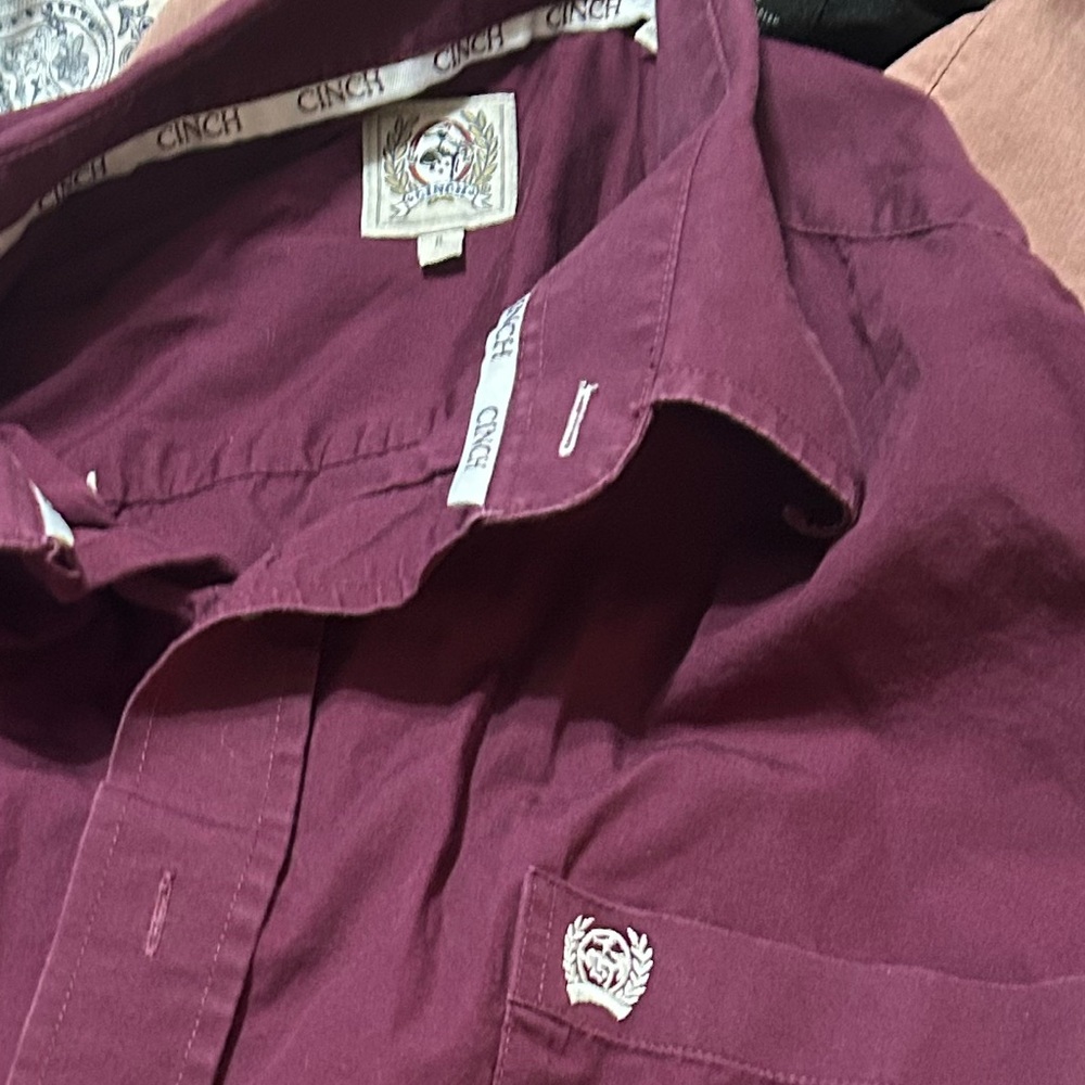 $30 If Bundled Large Cinch Men's Solid Long Sleev… - image 4